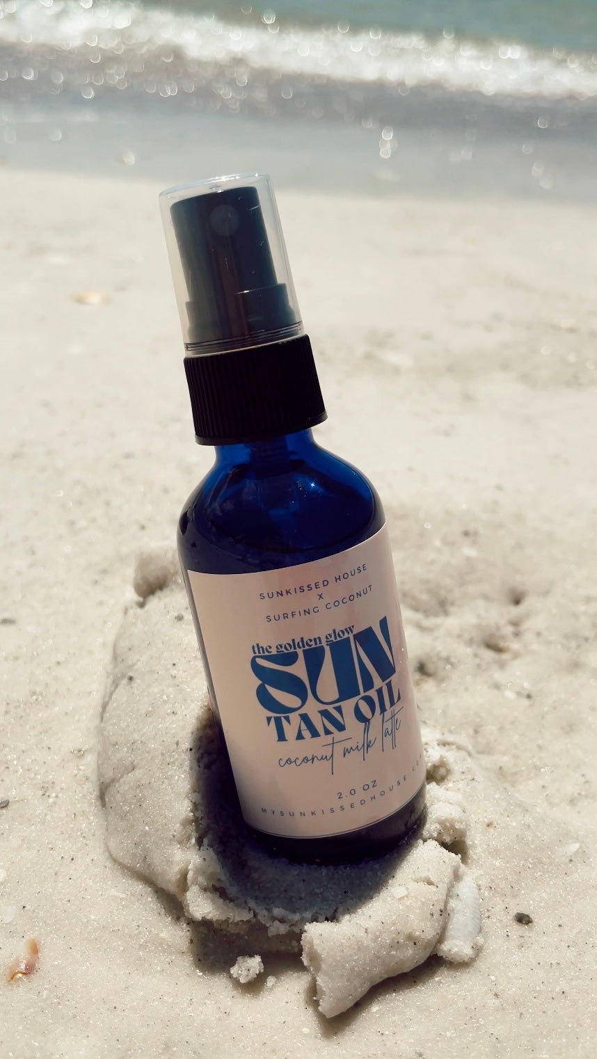 The Golden Glow Sun Tan Oil